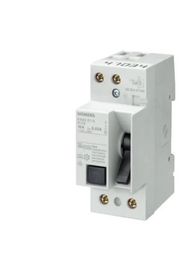 5sm3317-0 Residual Current Protection Switch 80 A, 30 Ma, Un Ac: 230 V Residual Current Circuit Breaker, 2-pole