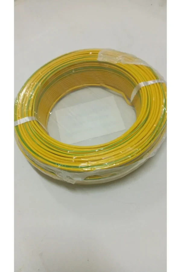 2.5 mm 100 meters Yellow-green NYA cable. Full section grounding installation cable