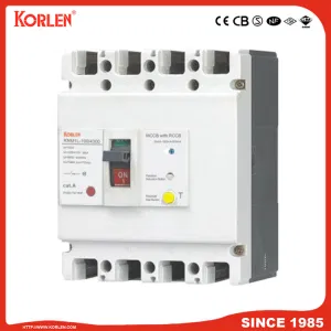 Korlen Residual Current Circuit Breaker RCCB F360 Series CB 100A